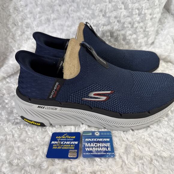 SKECHERS Hands Free Slip-Ins - Max Cushion Premier 2.0 Men’s 11 Worn Once - Picture 1 of 8